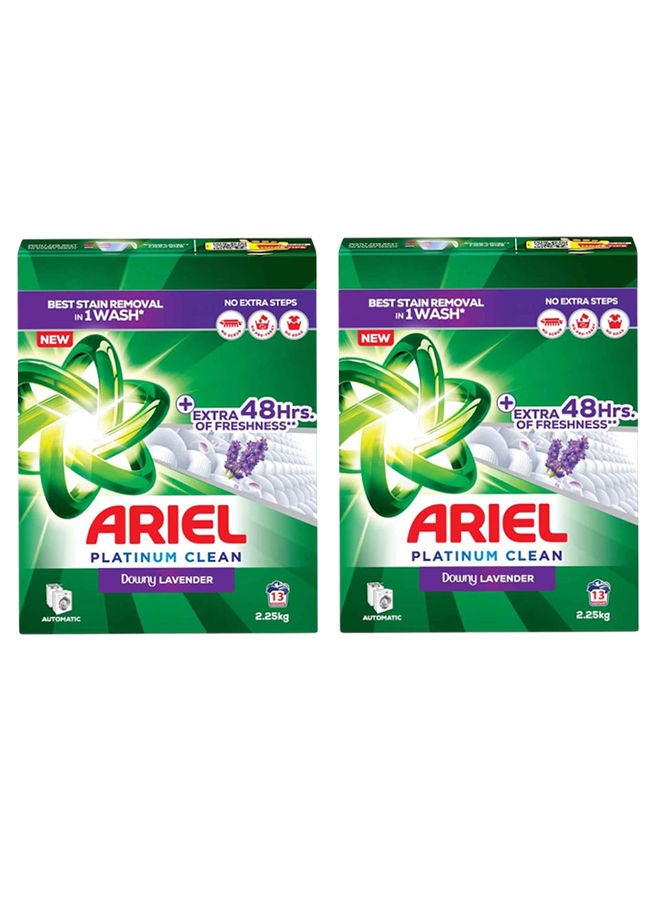 Ariel Detergent 2x2.25kg-lavender